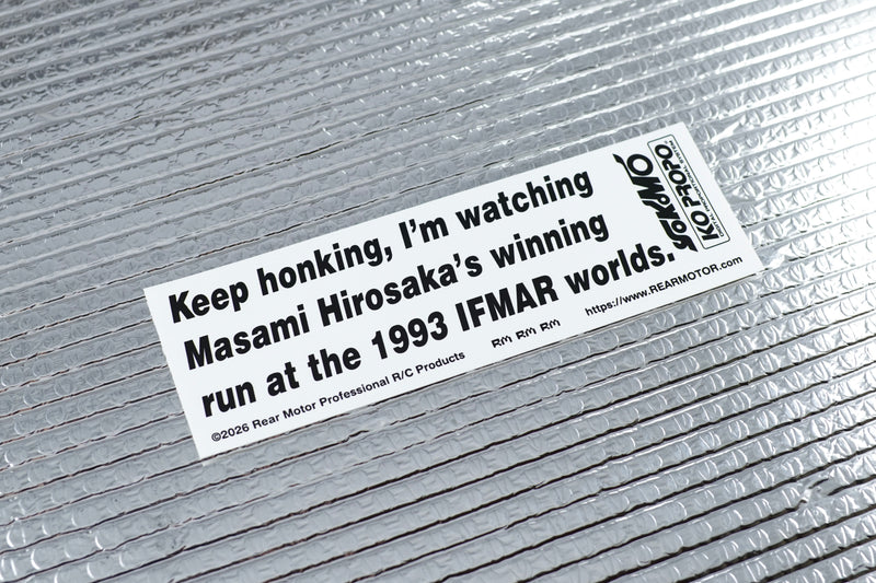 Keep honking, I'm watching Masami - Bumper Sticker
