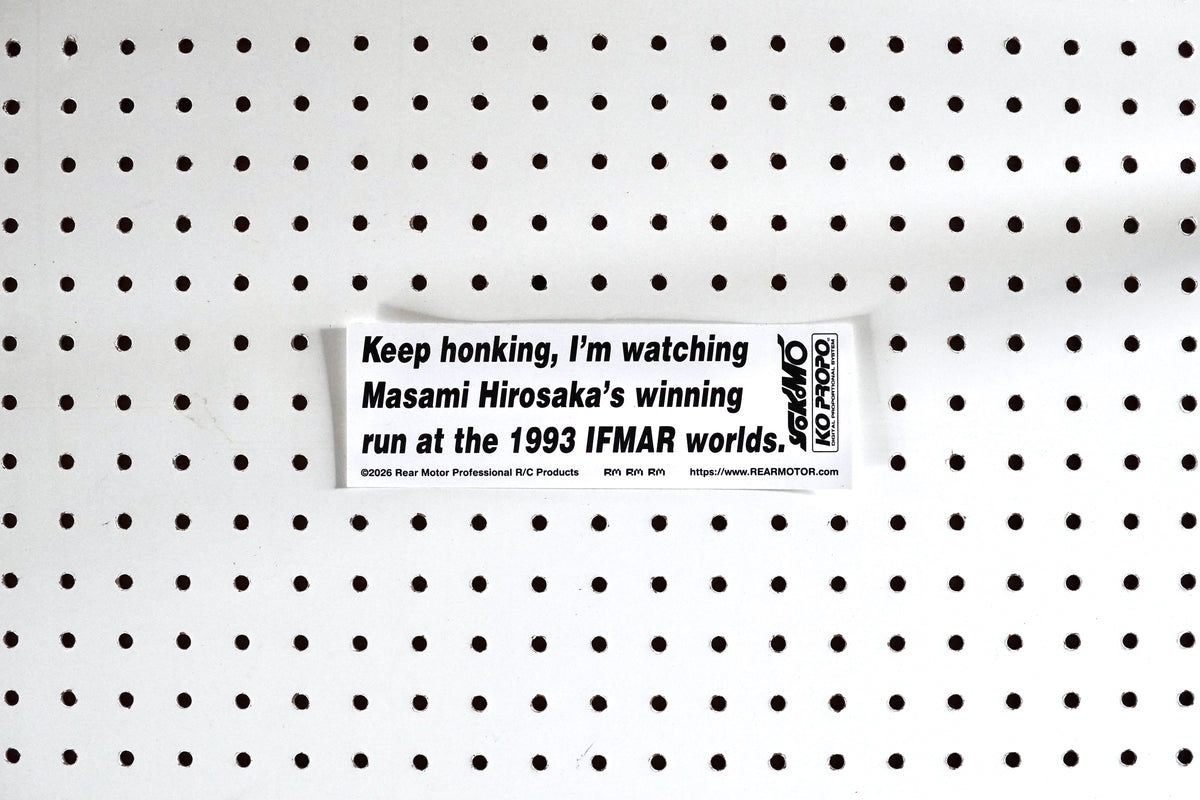 Keep honking, I'm watching Masami - Bumper Sticker